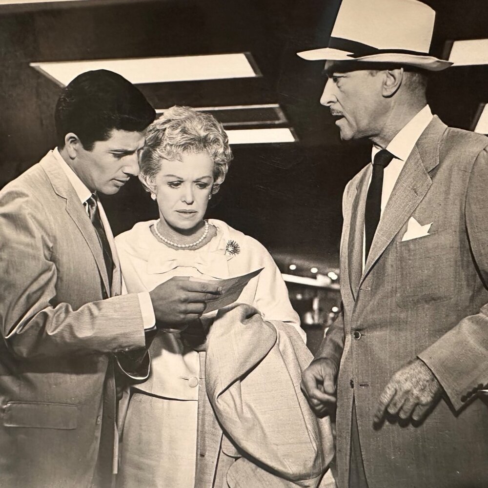 Vintage 1961 Warner Bros "Susan Slade" Movie Still With Troy Donahue Connie Stev